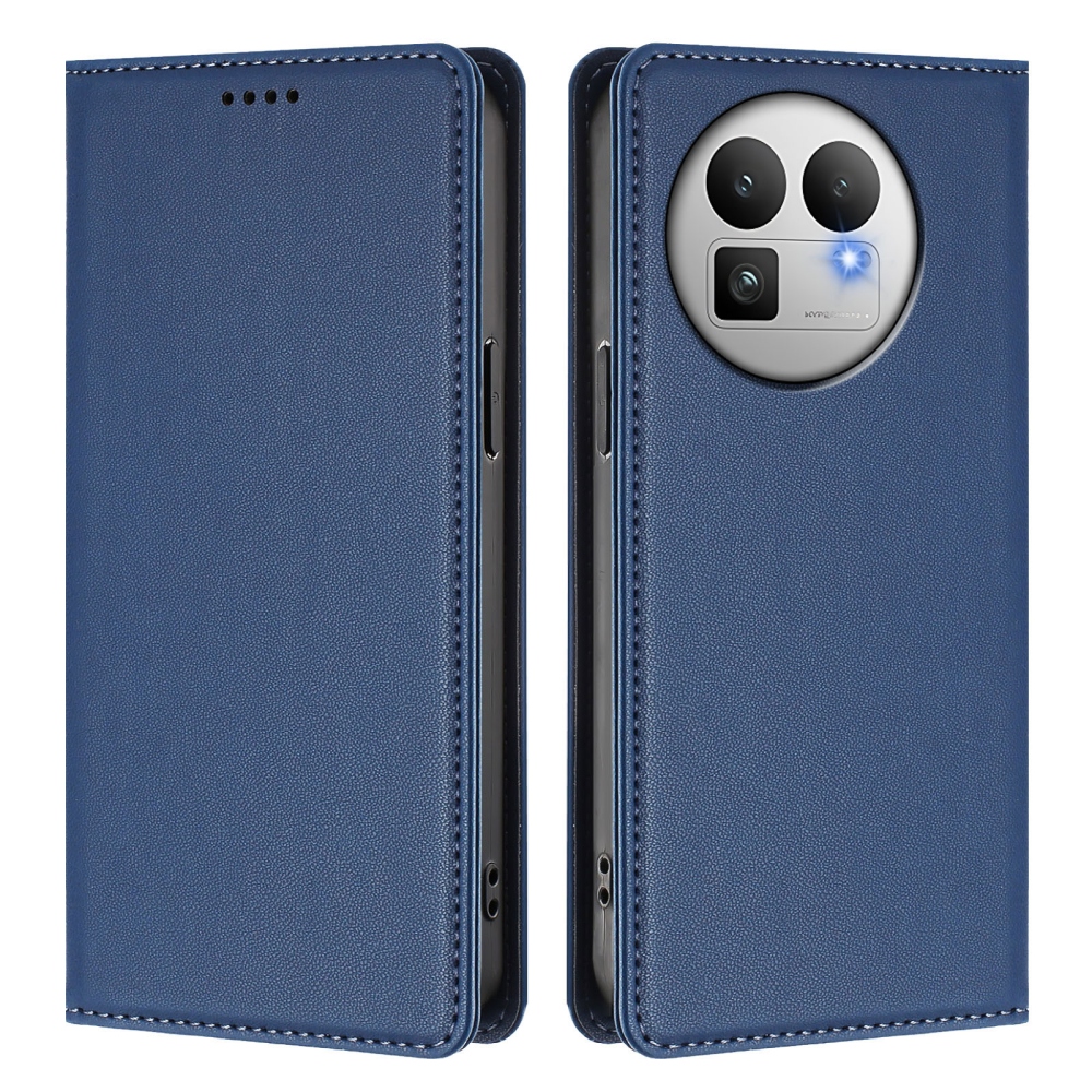 RFIDS knížkové pouzdro na Realme GT 8 Pro 5G - tmavěmodré