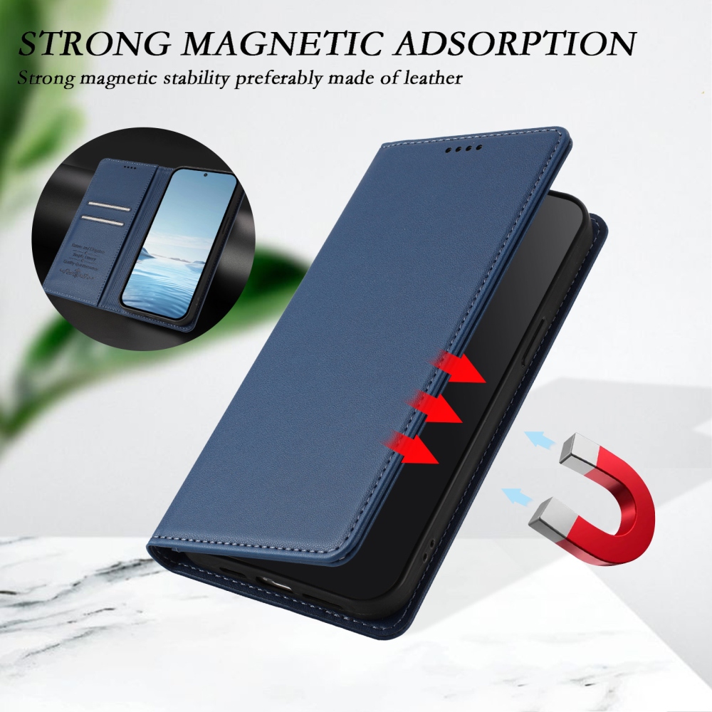 RFIDS knížkové pouzdro na Realme GT 8 Pro 5G - tmavěmodré