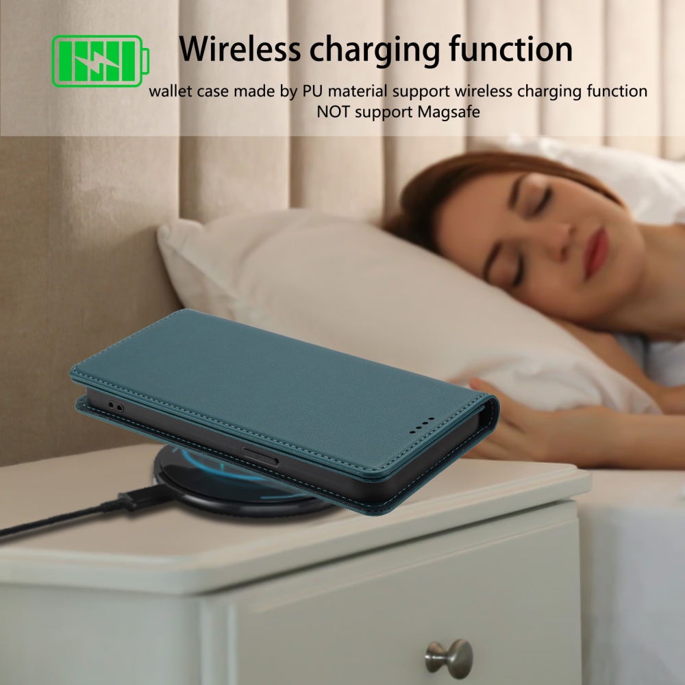 RFIDS knížkové pouzdro na Realme GT 8 Pro 5G - zelené