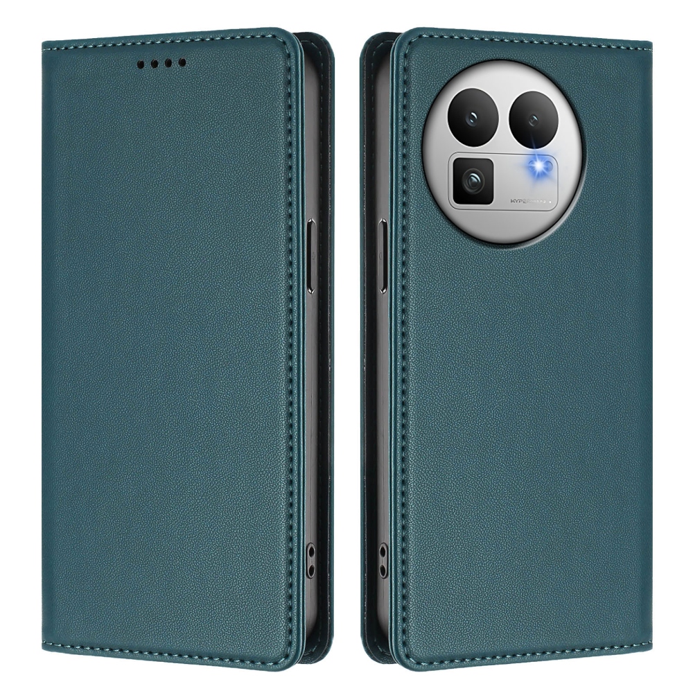 RFIDS knížkové pouzdro na Realme GT 8 Pro 5G - zelené