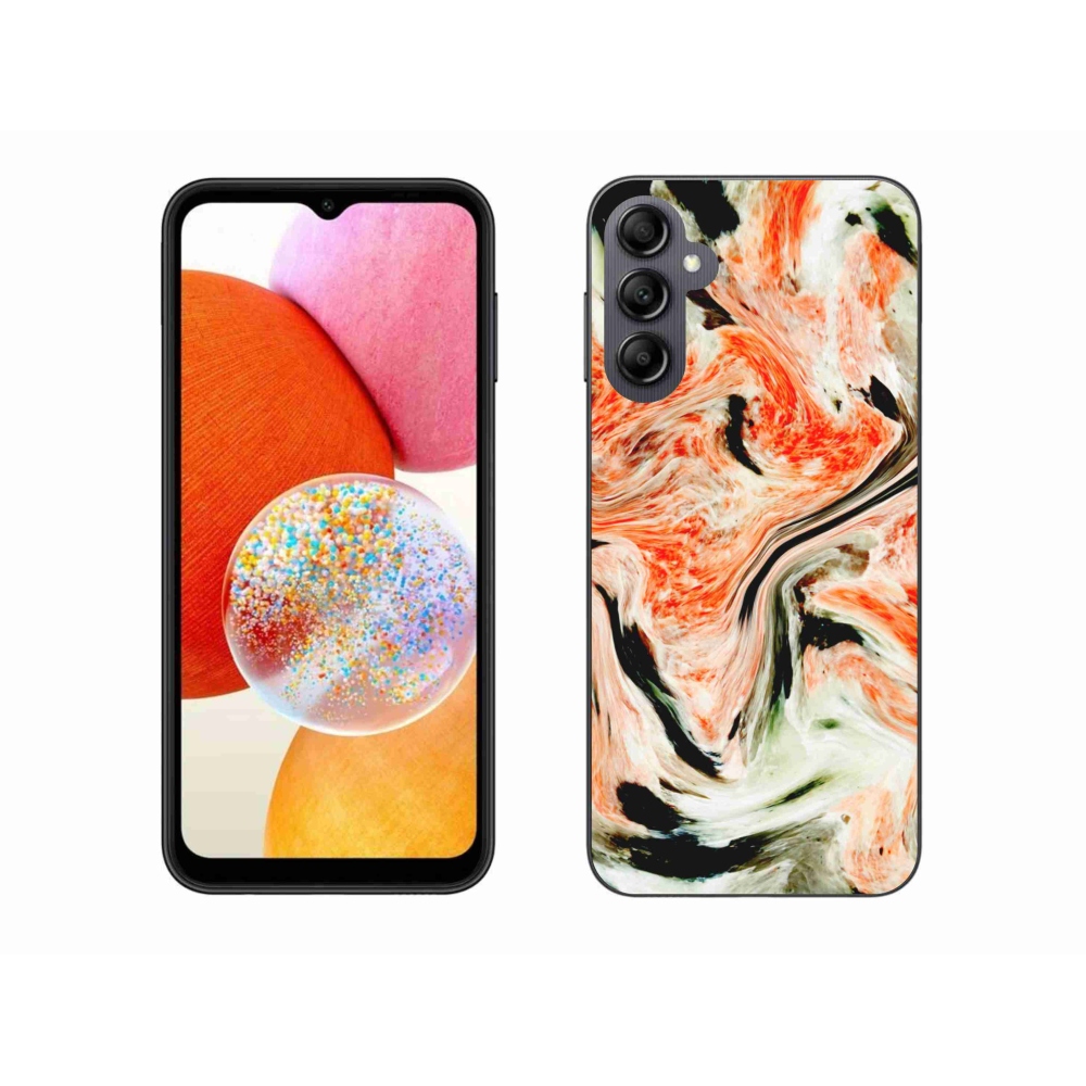 Gelový kryt mmCase na Samsung Galaxy A14 4G/5G - abstrakt 25