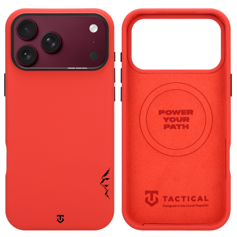 Tactical MagForce Velvet Smoothie 2.0 Kryt pro Apple iPhone 18 Pro Max/17 Pro Max Chilli