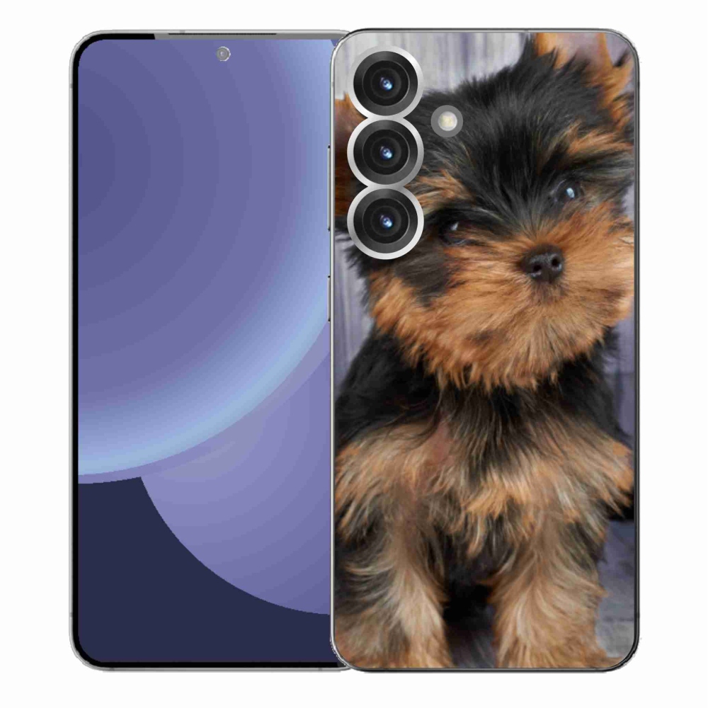 Gelový kryt mmCase na Samsung Galaxy S25+ - jorkšír 9