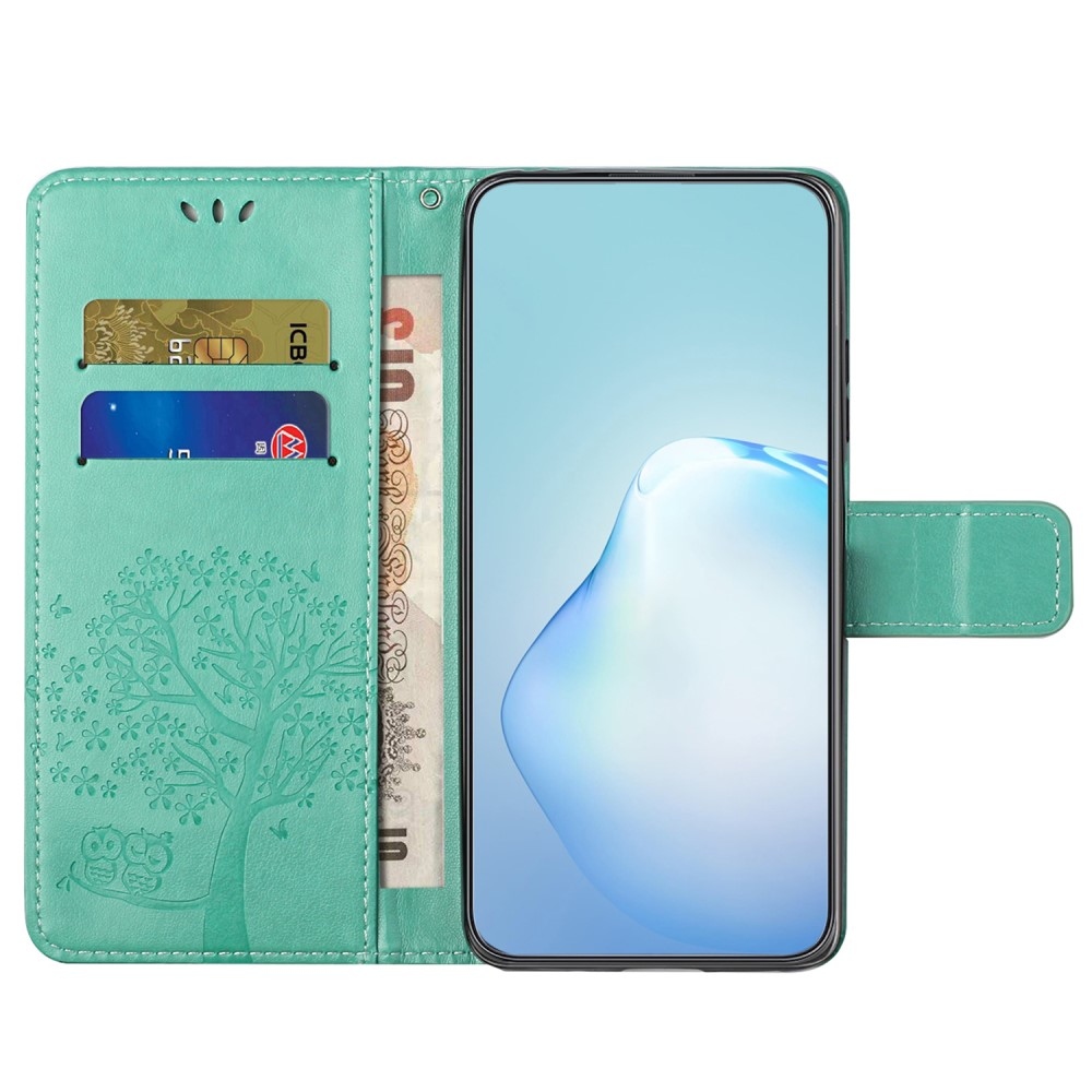 Tree knížkové pouzdro na Honor 200 Lite 5G - modrozelené