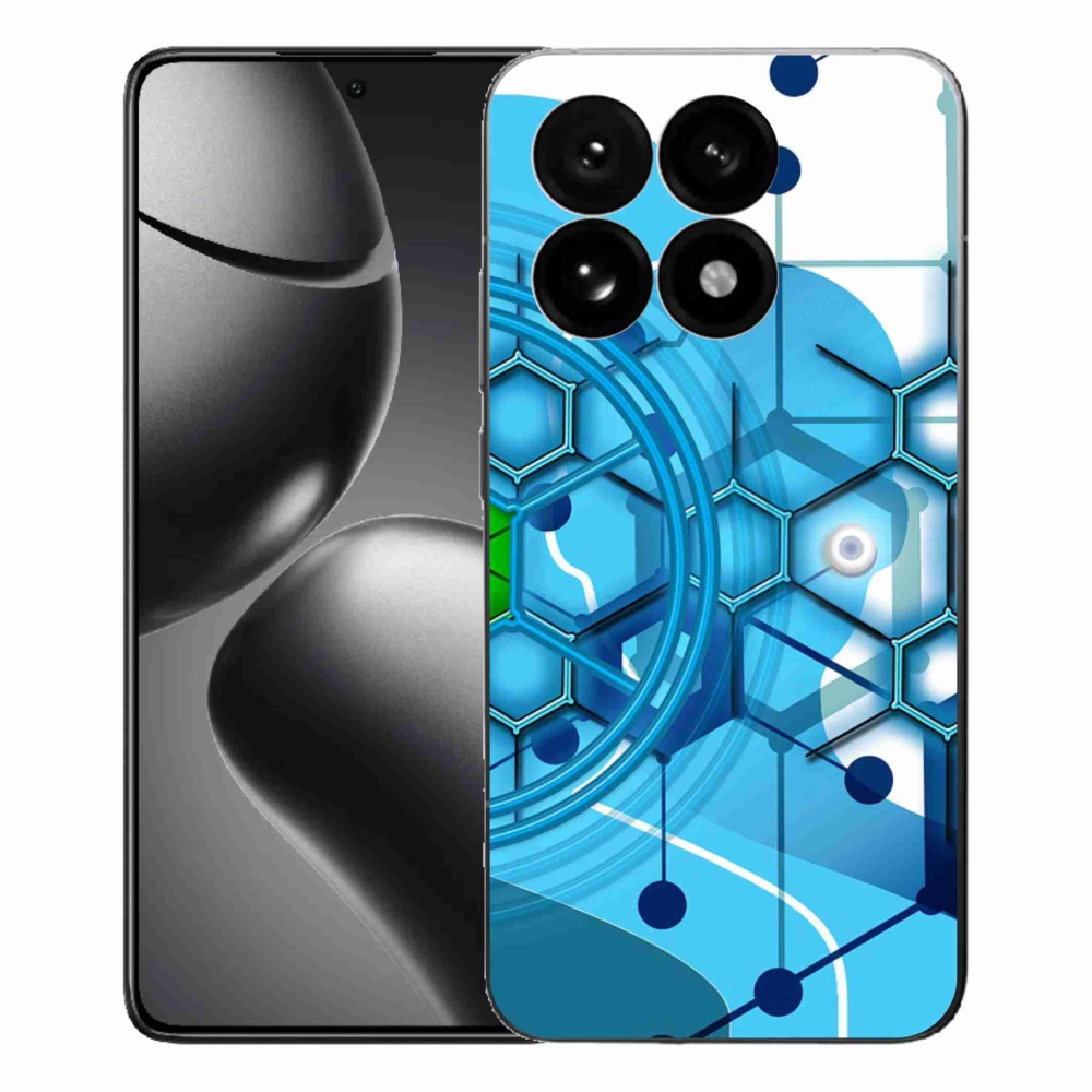 Gelový kryt mmCase na Xiaomi 15T - abstraktní vzor 2