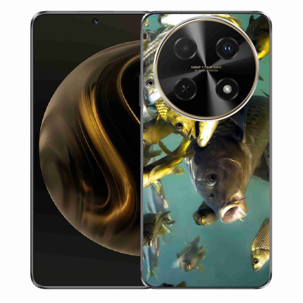 Gelový obal mmCase na Huawei Nova 12i - hejno ryb