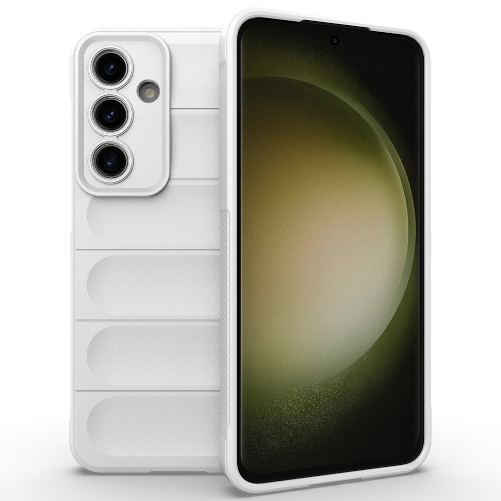Rugg odolný gelový obal na Samsung Galaxy S24 FE - bílý