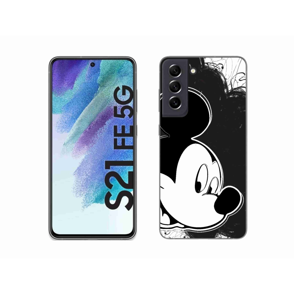 Gelový kryt mmCase na Samsung Galaxy S21 FE 5G - mickey mouse 1