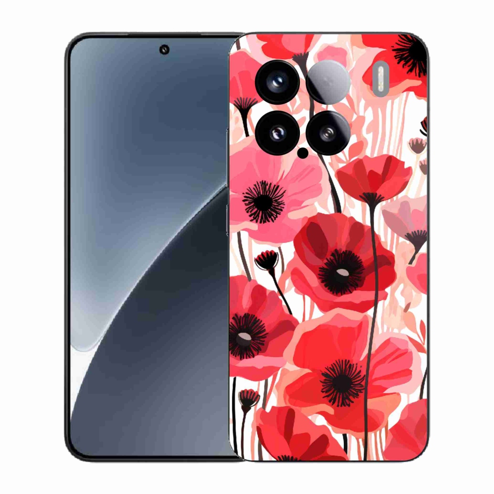 Gelový kryt mmCase na Xiaomi 15 - vlčí mák 1
