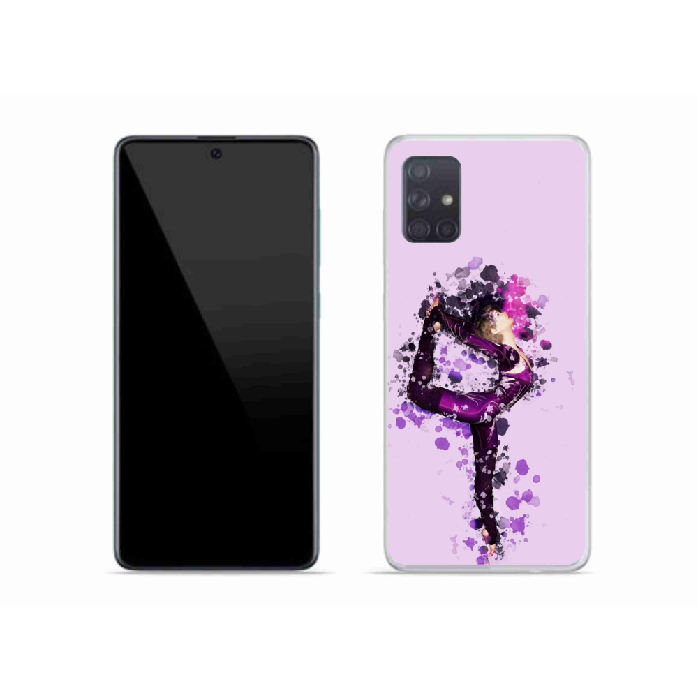 Gelový kryt mmCase na Samsung Galaxy A51 - baletka