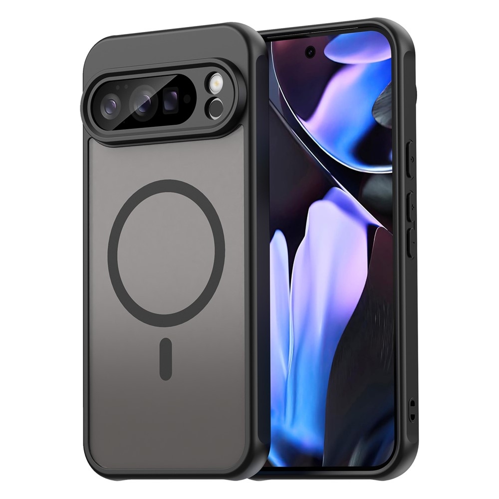 Case matný gelový obal s MagSafe na Google Pixel 10 Pro XL - černý