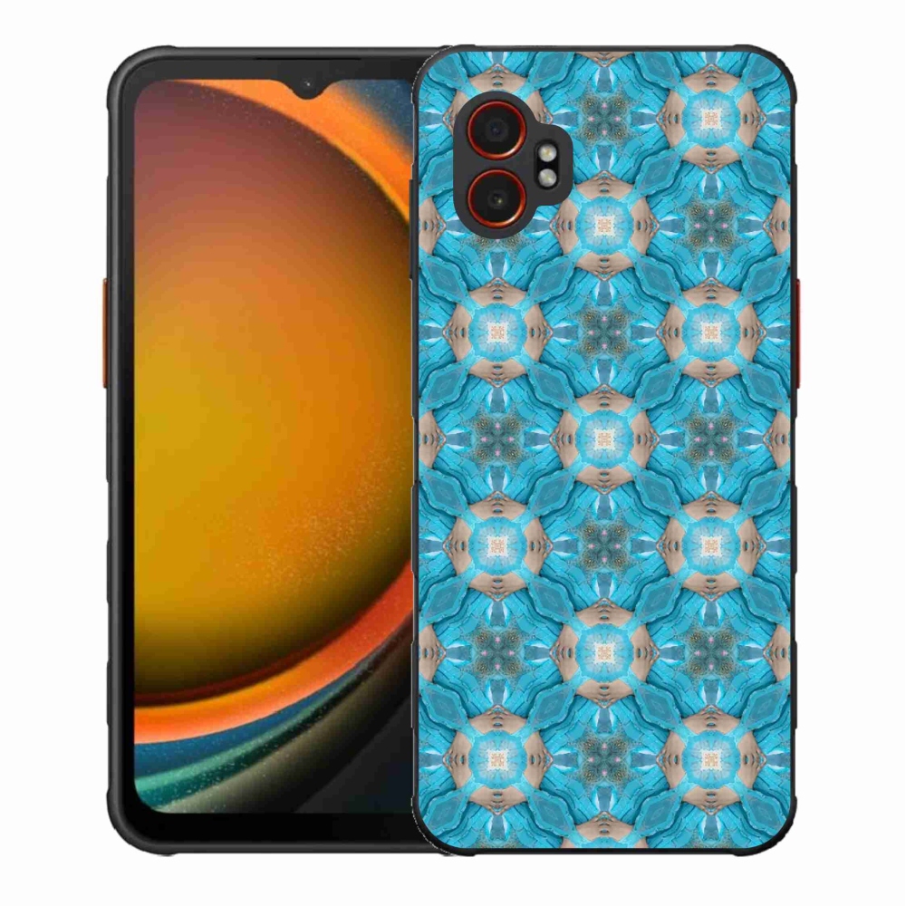 Gelový kryt mmCase na Samsung Galaxy Xcover 7 Pro - abstraktní motiv 12