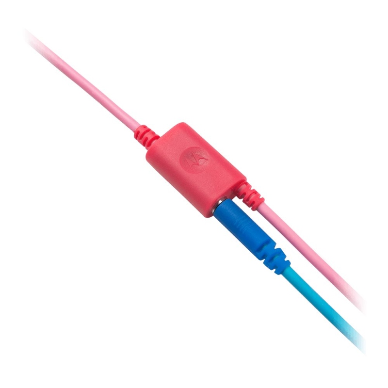 Motorola Moto JR200 Dětská Drátová Sluchátka 3,5mm Pink