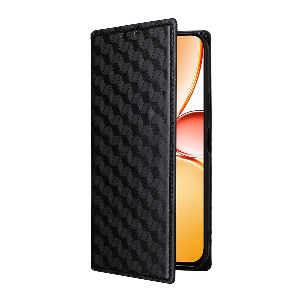 Rhombus knížkové pouzdro na Realme C83 - černé