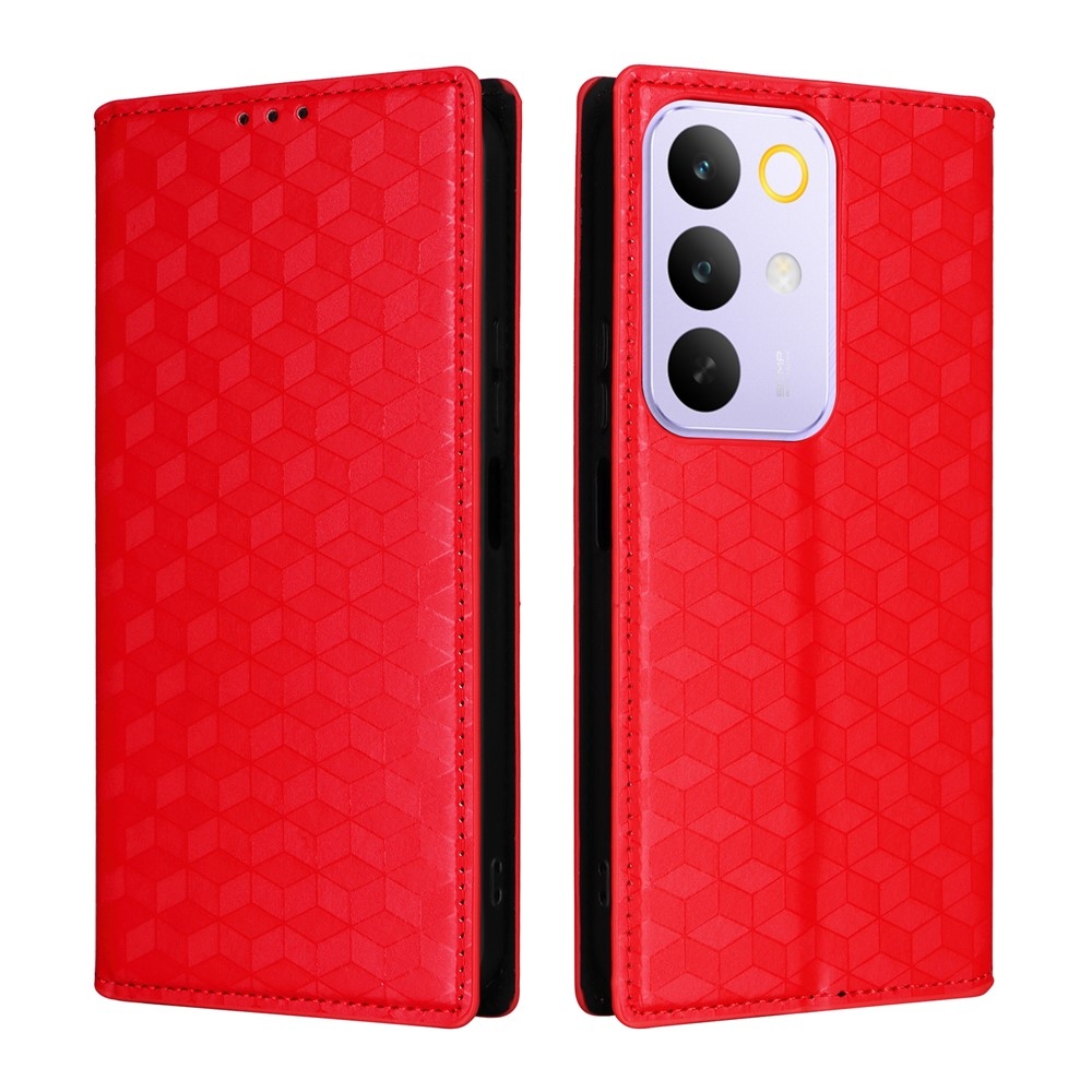 Rhombus knížkové pouzdro na Realme C83 - červené