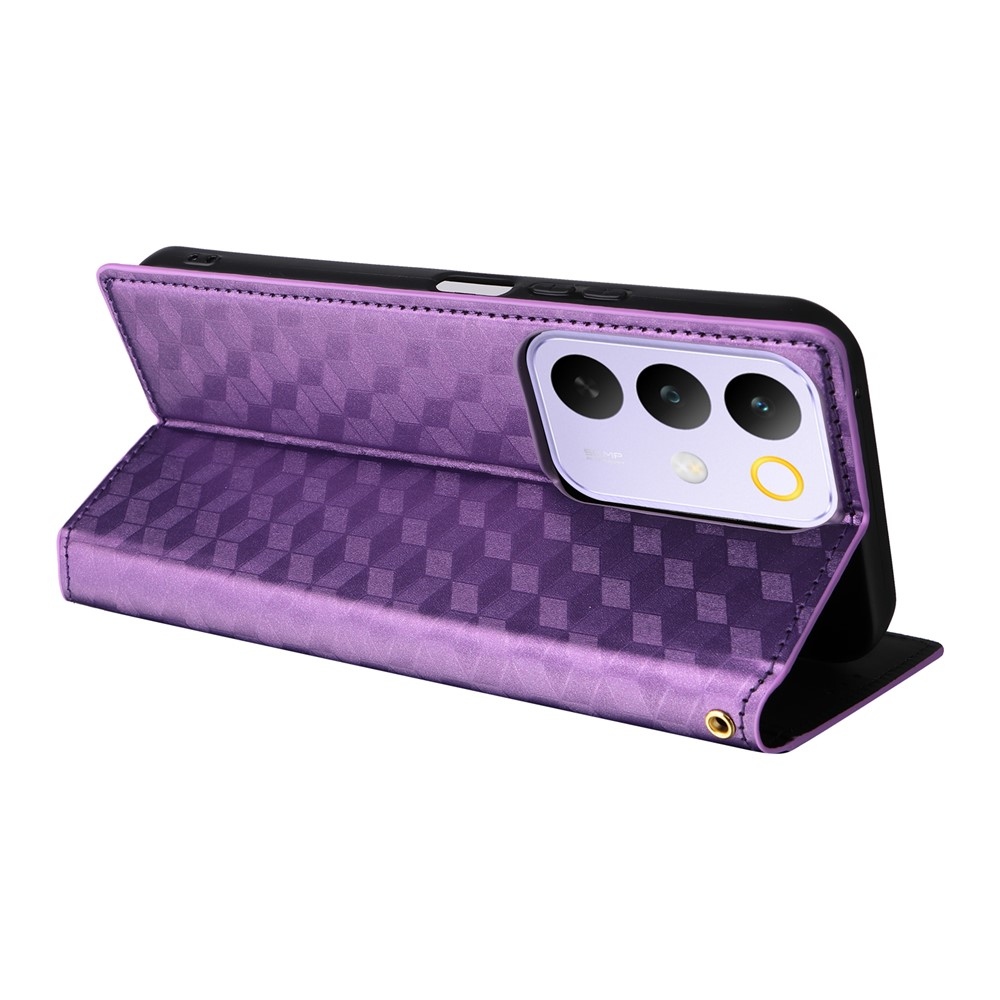 Rhombus knížkové pouzdro na Realme C83 - fialové