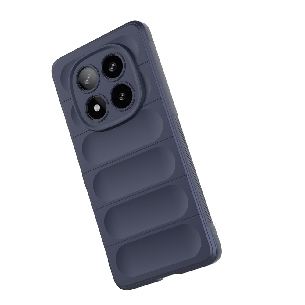 Rugg odolný gelový obal na Xiaomi Redmi Note 14 Pro 5G/Poco X7 5G - tmavěmodrý