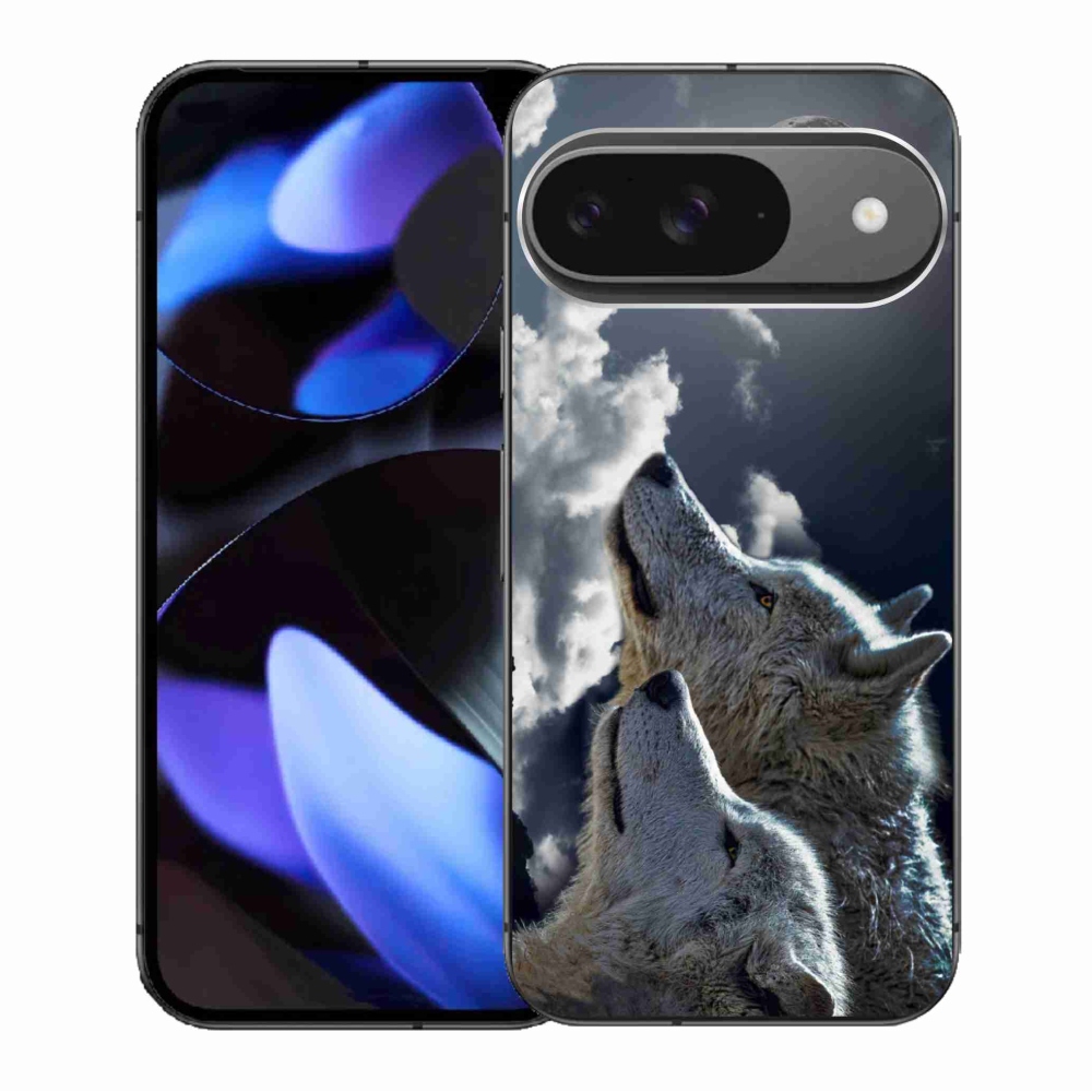 Gelový kryt mmCase na Google Pixel 9/9 Pro - vlci