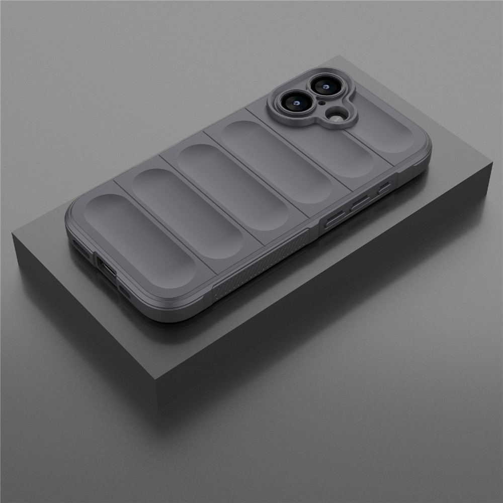 Rugg odolný gelový obal na iPhone 17 - tmavěšedý