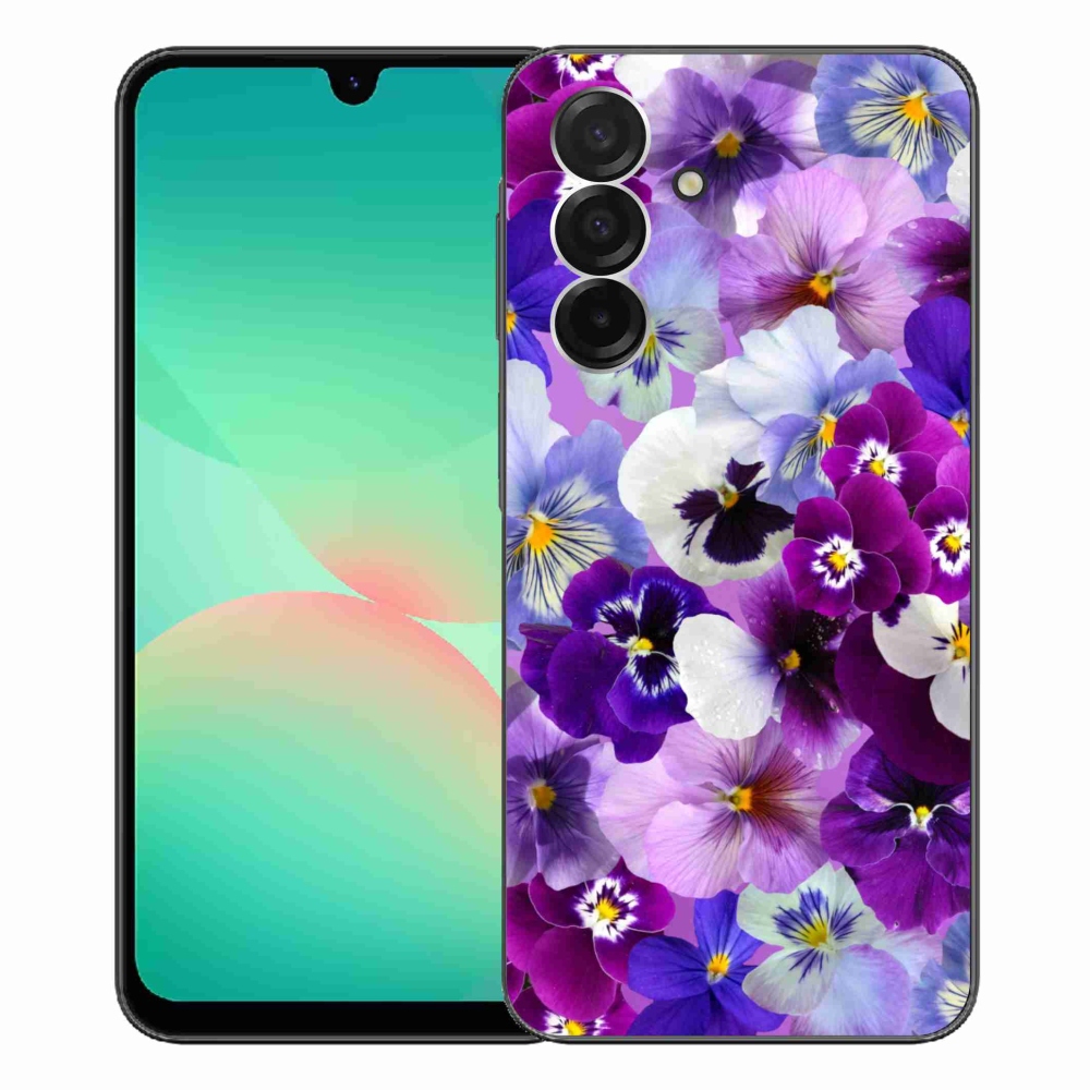 Gelový kryt mmCase na Samsung Galaxy A26 5G - květiny 9