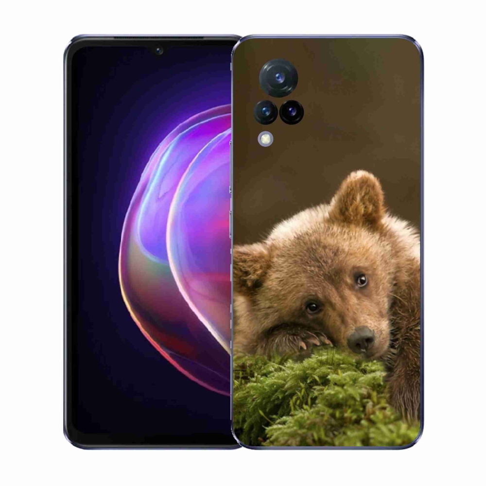 Gelový kryt mmCase na Vivo V21 4G/5G - medvěd