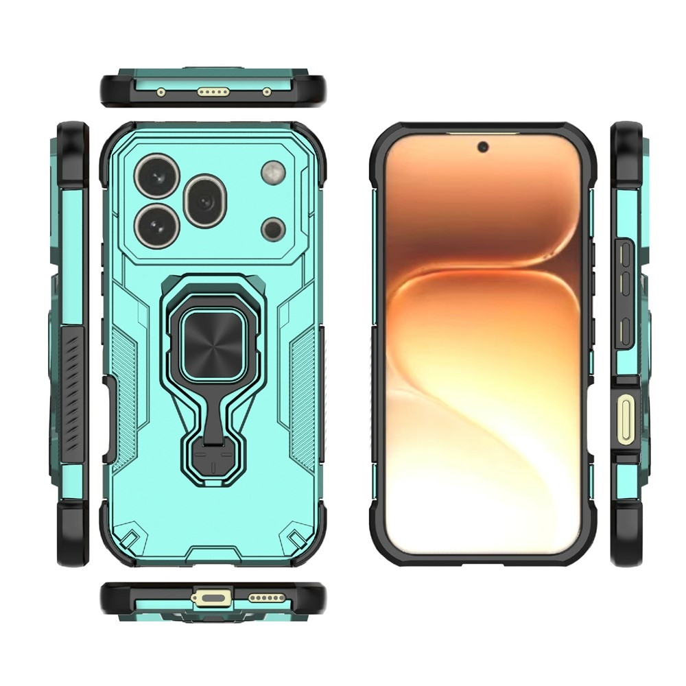 Ring odolný kryt na mobil Honor 600 Pro 5G - zelený