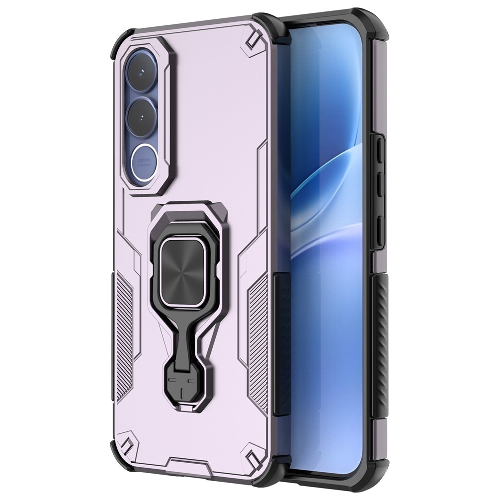 Ring odolný kryt na mobil Vivo V70 FE 5G - fialový