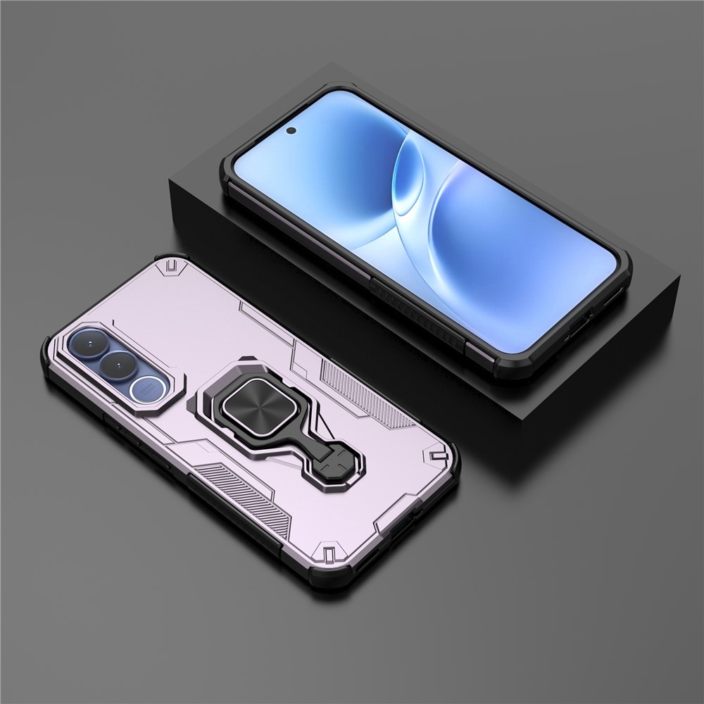 Ring odolný kryt na mobil Vivo V70 FE 5G - fialový