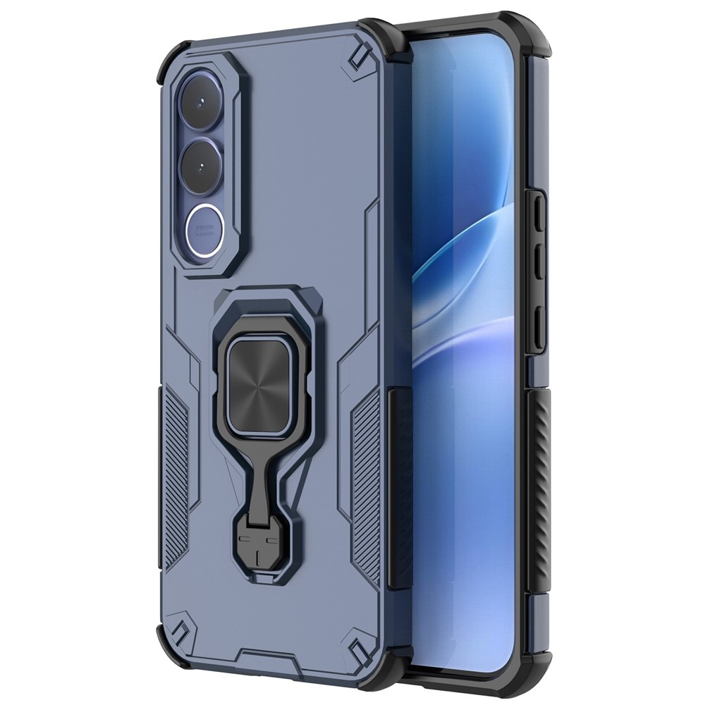 Ring odolný kryt na mobil Vivo V70 FE 5G - modrý