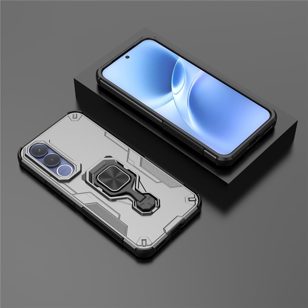 Ring odolný kryt na mobil Vivo V70 FE 5G - šedý