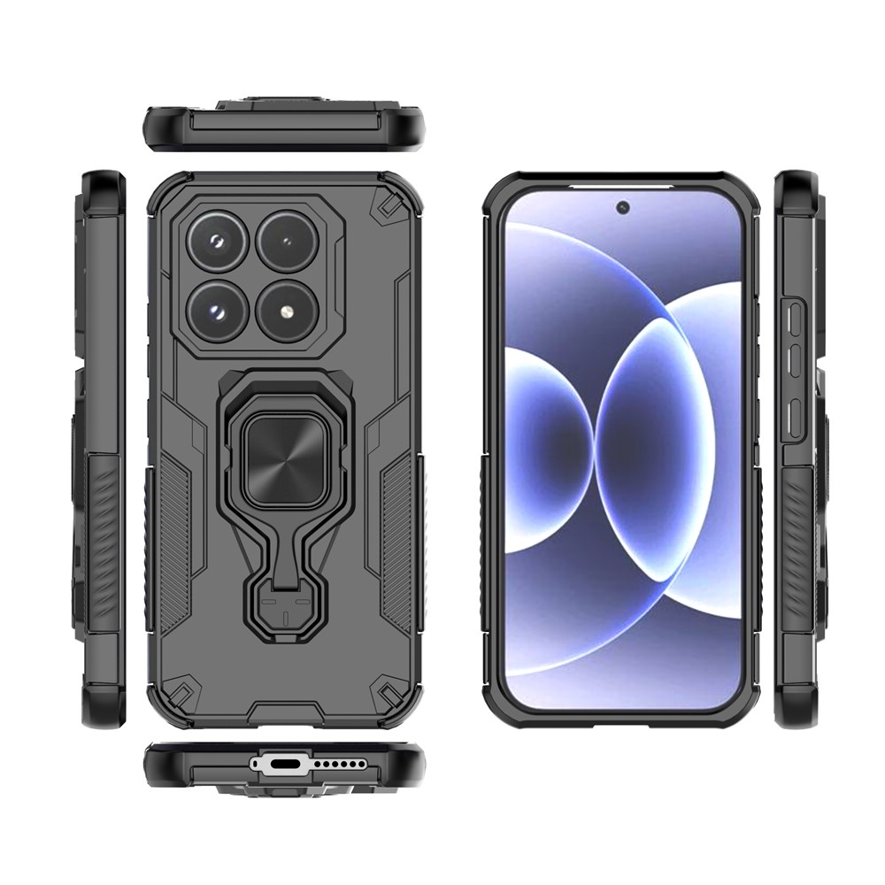 Ring odolný kryt na mobil Xiaomi 17 - černý