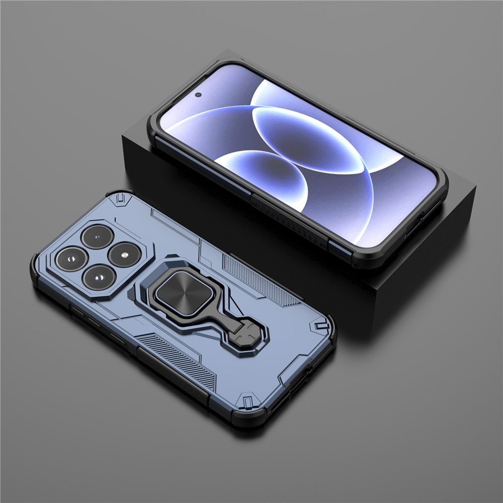 Ring odolný kryt na mobil Xiaomi 17 - modrý