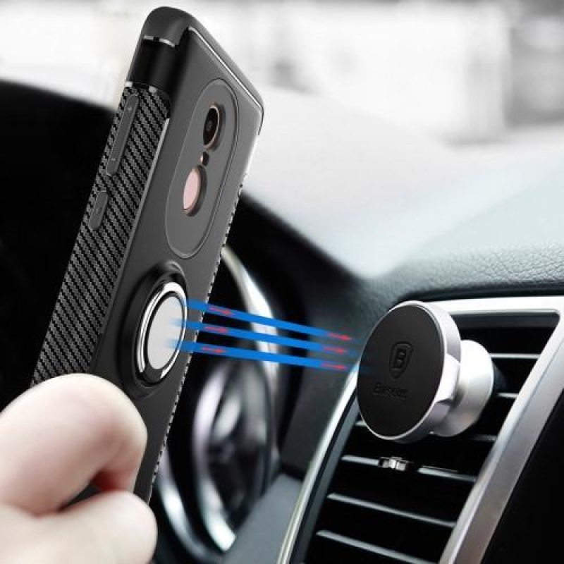 Ring odolný obal na Xiaomi Redmi Note 4X - zlatý