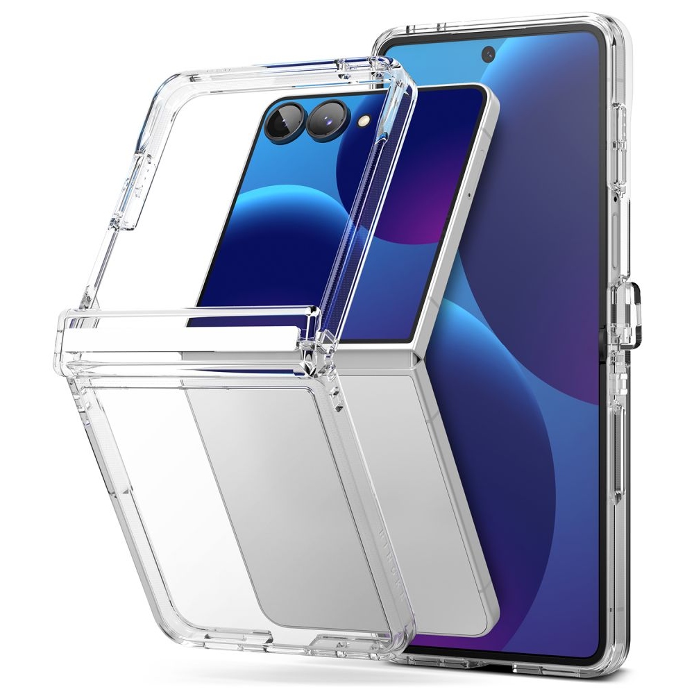 Ringke Fusion Flap obal na Samsung Galaxy Z Flip 8 - průhledný