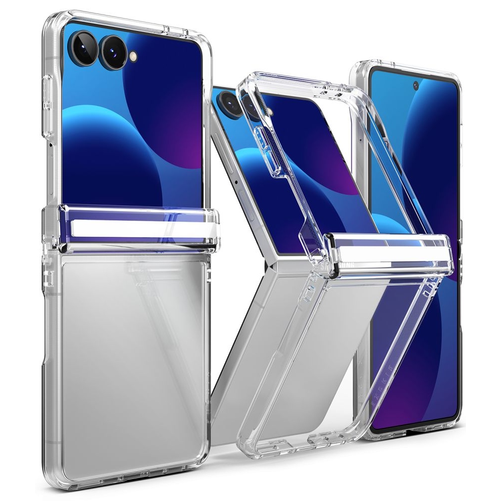Ringke Fusion Flap obal na Samsung Galaxy Z Flip 8 - průhledný