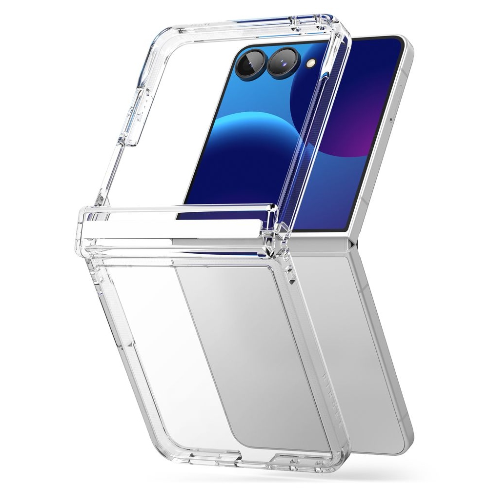Ringke Fusion Flap obal na Samsung Galaxy Z Flip 8 - průhledný