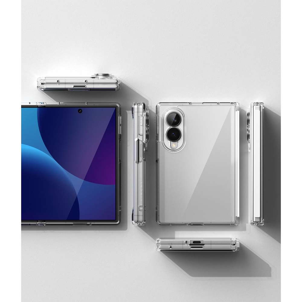 Ringke Fusion Flap obal na Samsung Galaxy Z Fold 8 - průhledný