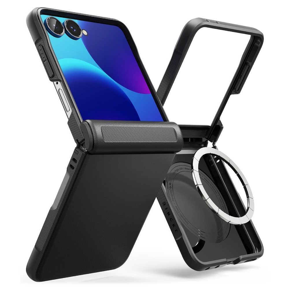 Ringke Onyx Flap obal s MagSafe na Samsung Galaxy Z Flip 8 - černý