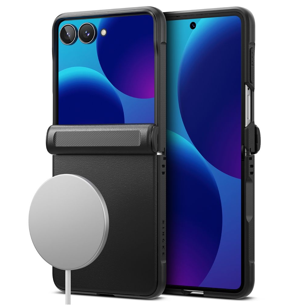 Ringke Onyx Flap obal s MagSafe na Samsung Galaxy Z Flip 8 - černý