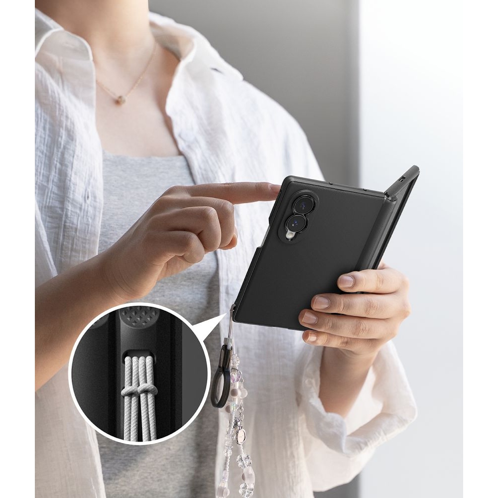 Ringke Onyx Flap obal s MagSafe na Samsung Galaxy Z Fold 8 - černý