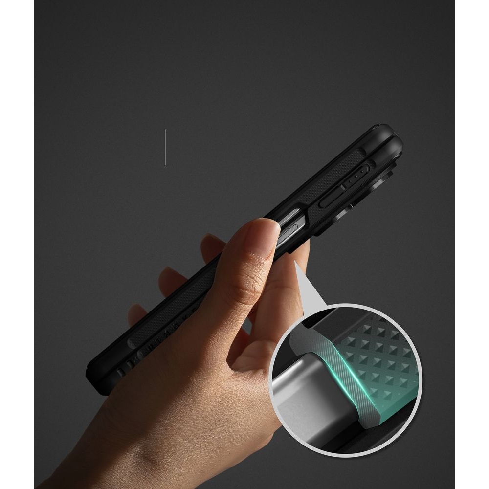 Ringke Onyx Flap obal s MagSafe na Samsung Galaxy Z Fold 8 - černý