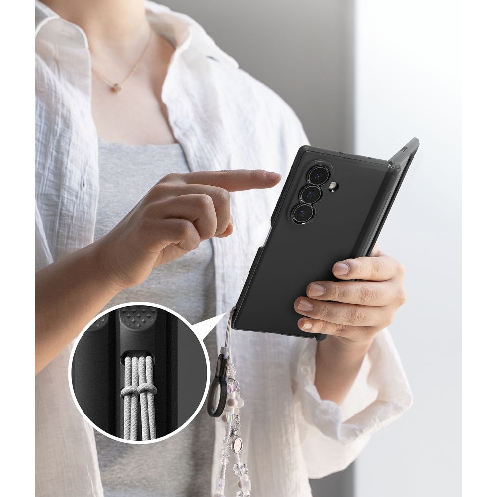 Ringke Onyx Flap obal s MagSafe na Samsung Galaxy Z Fold 8 Ultra - černý