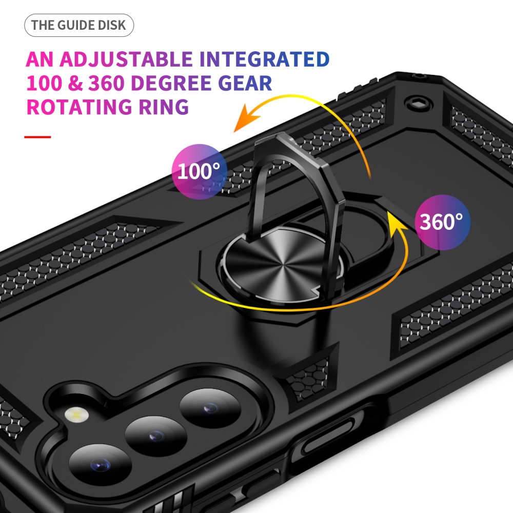 Rings odolný kryt na Samsung Galaxy A27 - černý