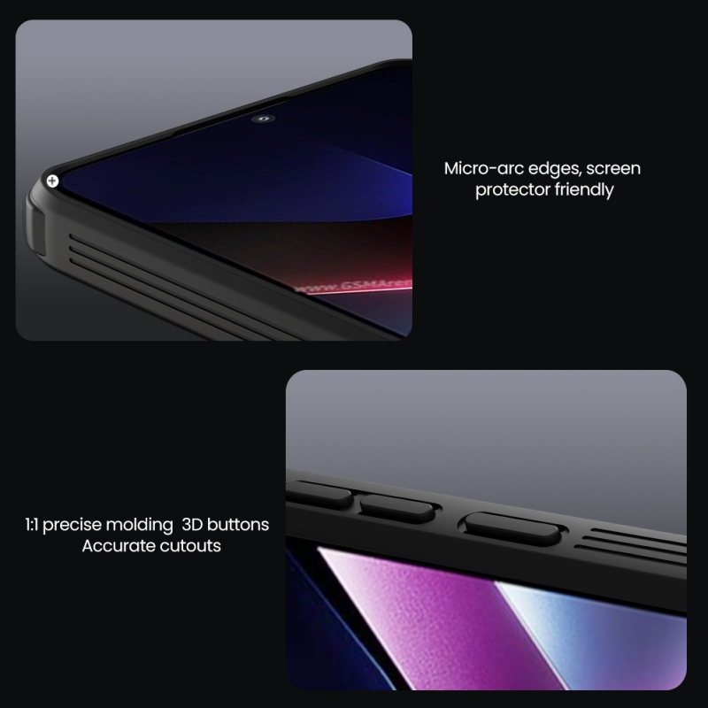 Nillkin CamShield PRO Magnetic Zadní Kryt pro Poco X7 Pro 5G Black