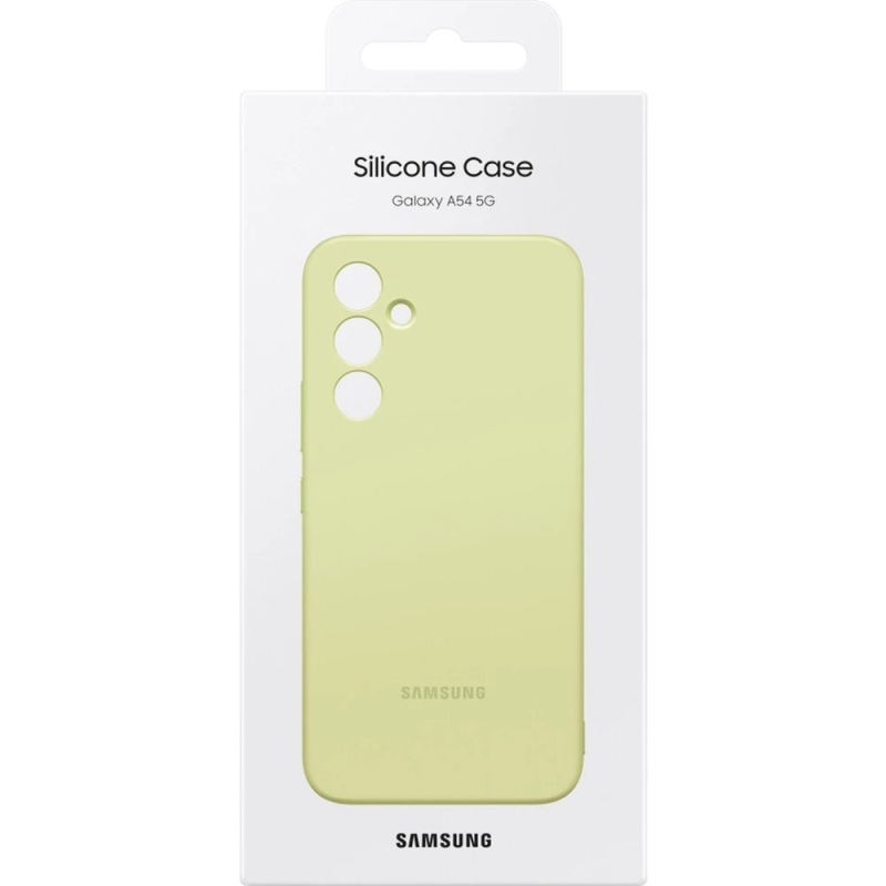 EF-PA546TGE Samsung Silikonový Kryt pro Galaxy A54 5G Lime