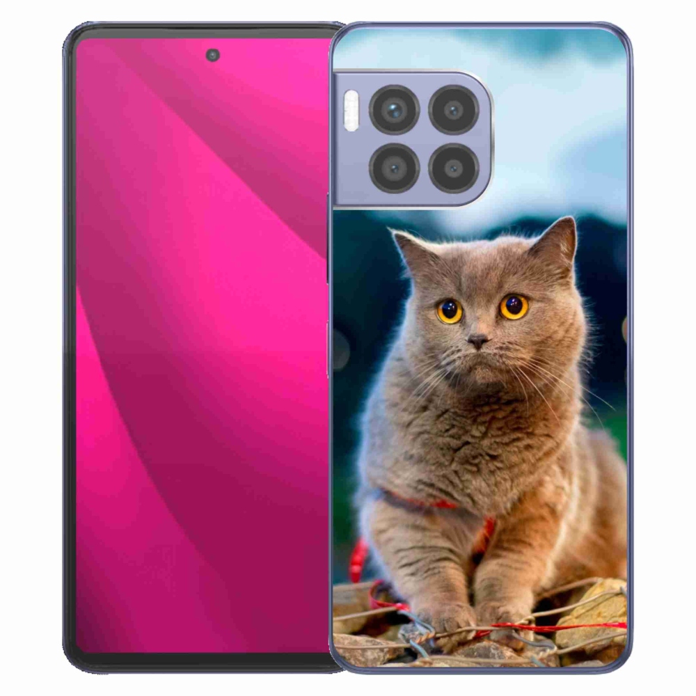Gelový kryt mmCase na T-Mobile T Phone 2 Pro - britská modrá 2