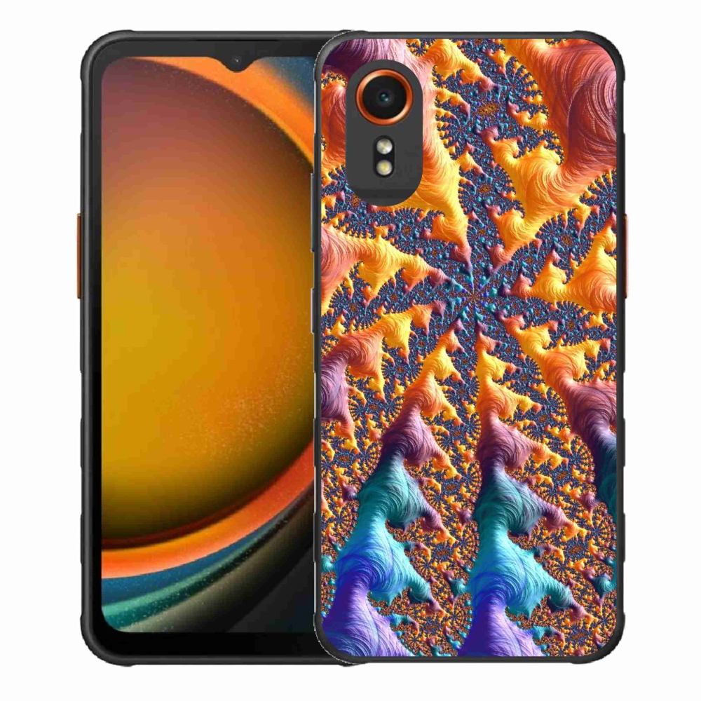 Gelový kryt mmCase na Samsung Galaxy Xcover 7 - abstraktní motiv 23