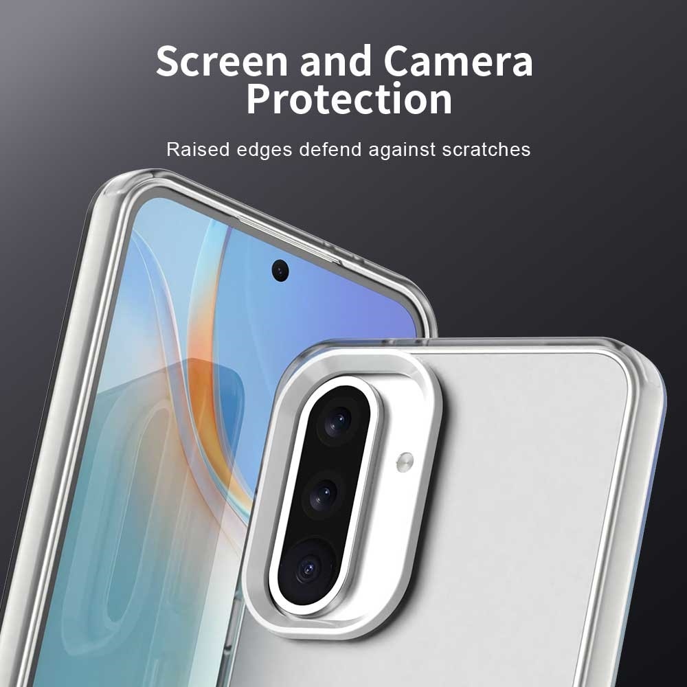 Candy matný gelový obal na Samsung Galaxy A36 5G/A56 5G - bílý