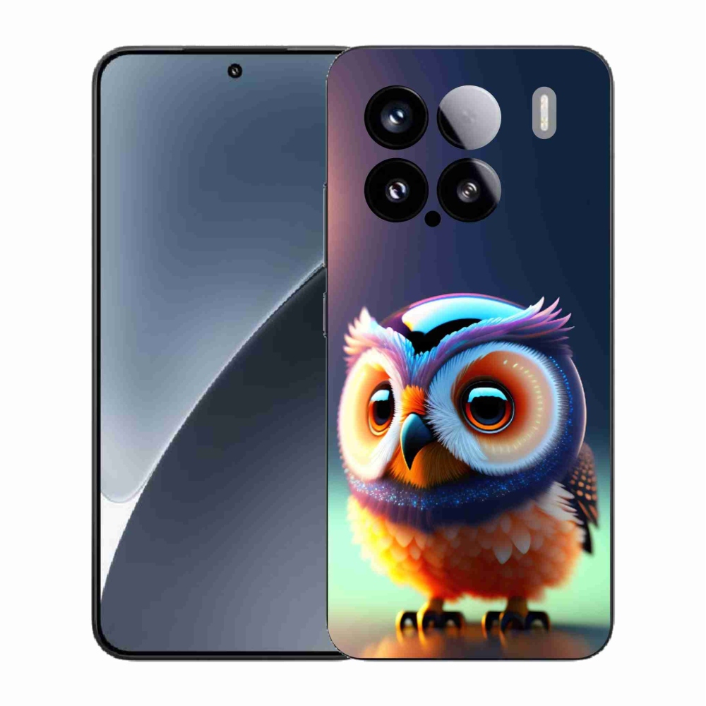 Gelový kryt mmCase na Xiaomi 15 - sovička