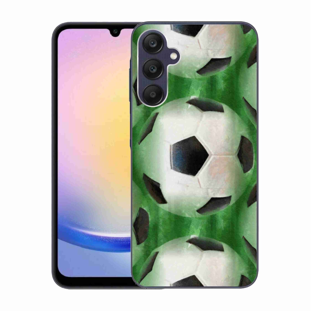 Gelový kryt mmCase na Samsung Galaxy A25 5G - fotbalový míč